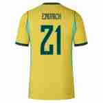 ENDRICK NO.21 Camiseta Primera Brasil 2026-Versión Jugador