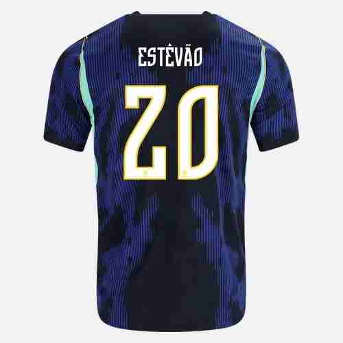 ESTÊVÃO NO.20 Camiseta Segunda Brasil 2026-Versión Jugador ESTÊVÃO NO.20 Camiseta Segunda Brasil 2026-Versión Jugador