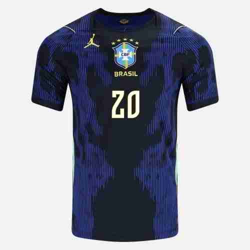 ESTÊVÃO NO.20 Camiseta Segunda Brasil 2026-Versión Jugador_1 ESTÊVÃO NO.20 Camiseta Segunda Brasil 2026-Versión Jugador_1