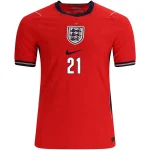 EZE NO.21 Camiseta Segunda Inglaterra 2026-Versión Jugador