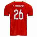 F. CONCEICAO NO.26 Camiseta Primera Portugal 2026-Versión Jugador