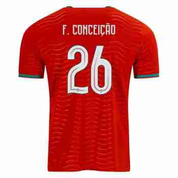 F. CONCEICAO NO.26 Camiseta Primera Portugal 2026-Versión Jugador