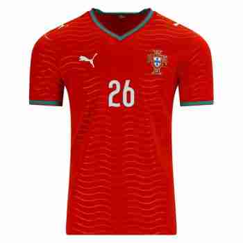 F. CONCEICAO NO.26 Camiseta Primera Portugal 2026-Versión Jugador_1