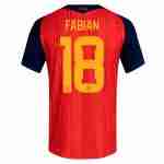 FABIAN NO.18 Camiseta Primera España 2026-Versión Jugador