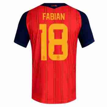 FABIAN NO.18 Camiseta Primera España 2026-Versión Jugador