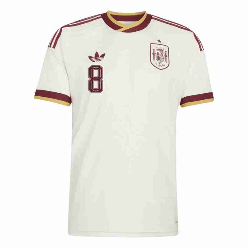 FABIAN NO.8 Camiseta Segunda España 2026-Versión Jugador_1 FABIAN NO.8 Camiseta Segunda España 2026-Versión Jugador_1