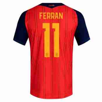 FERRAN NO.11 Camiseta Primera España 2026-Versión Jugador