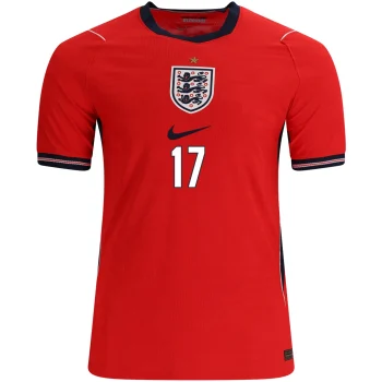 FODEN NO.17 Camiseta Segunda Inglaterra 2026-Versión Jugador_1