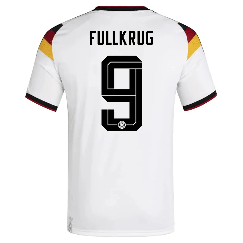 FULLKRUG NO.9 Equipacion Alemania Primera 2026-Versión Jugador FULLKRUG NO.9 Camiseta Primera Alemania 2026-Versión Jugador