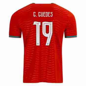 G. GUEDES NO.19 Camiseta Primera Portugal 2026-Versión Jugador