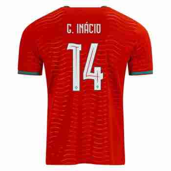 G.INÁCIO NO.14 Camiseta Primera Portugal 2026-Versión Jugador