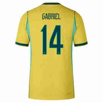 GABRIEL NO.14 Camiseta Primera Brasil 2026-Versión Jugador