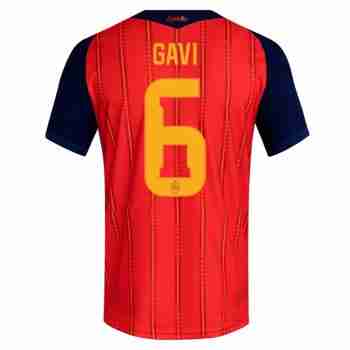 GAVI NO.6 Camiseta Primera España 2026-Versión Jugador