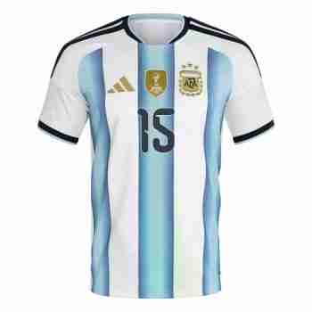 GONZALEZ NO.15 Camiseta Primera Argentina 2026-Versión Jugador_1