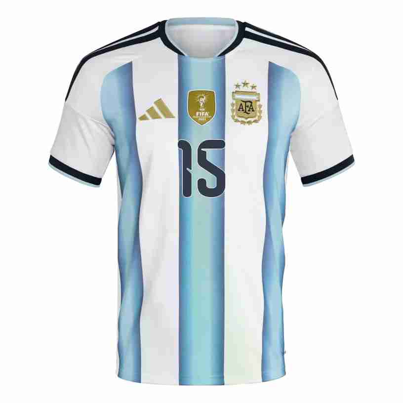 GONZALEZ NO.15 Camiseta Primera Argentina 2026-Versión Jugador_1 GONZALEZ NO.15 Camiseta Primera Argentina 2026-Versión Jugador_1