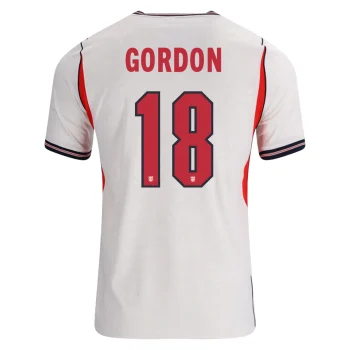GORDON NO.18 Camiseta Primera Inglaterra 2026-Versión Jugador