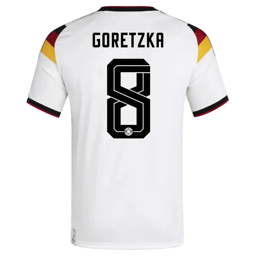 GORETZKA NO.8 Equipacion Alemania Primera 2026-Versión Jugador GORETZKA NO.8 Camiseta Primera Alemania 2026-Versión Jugador
