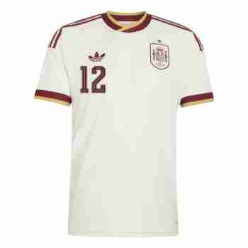 GRIMALDO NO.12 Camiseta Segunda España 2026-Versión Jugador_1
