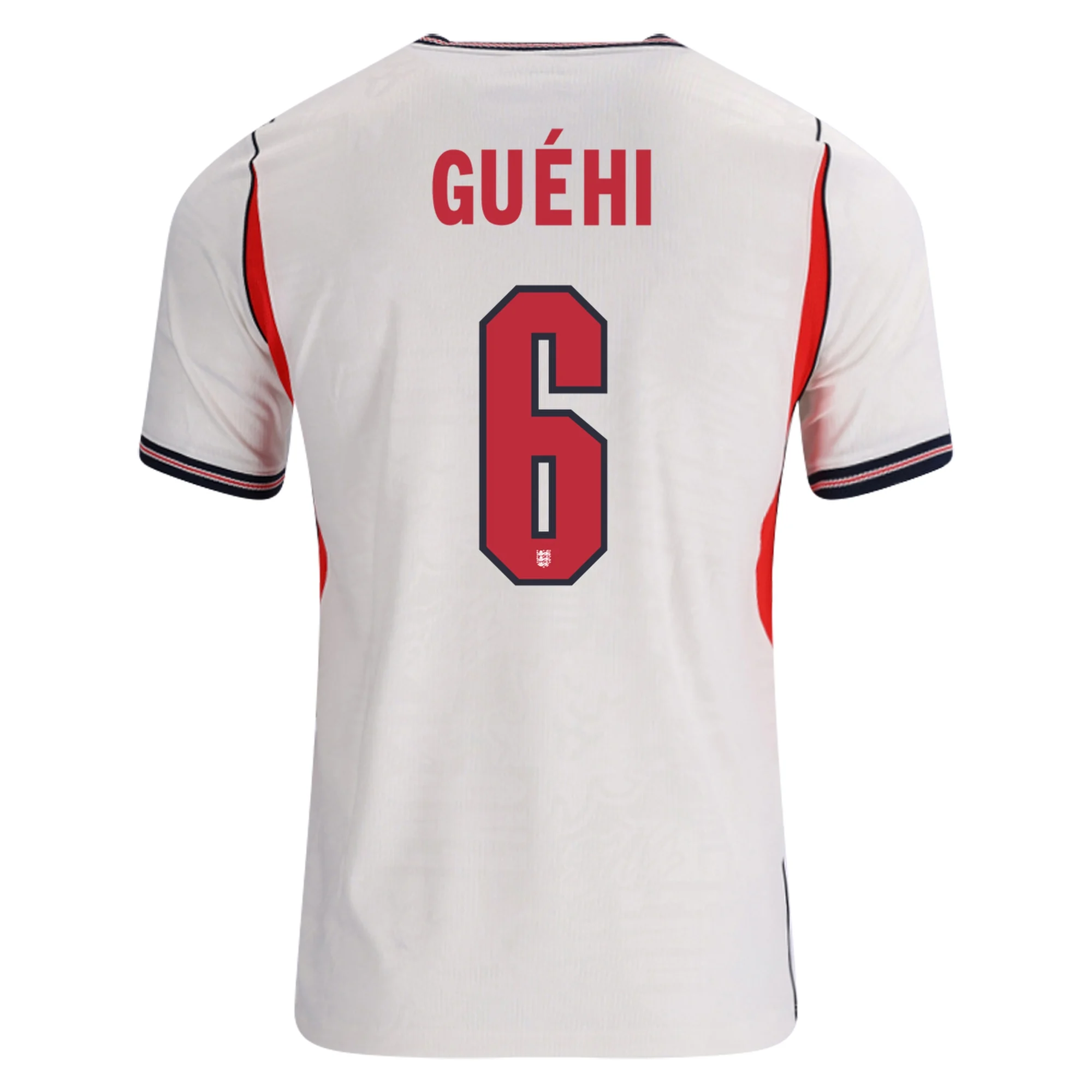 GUÉHI NO.6 Camiseta Primera Inglaterra 2026-Versión Jugador GUÉHI NO.6 Camiseta Primera Inglaterra 2026-Versión Jugador