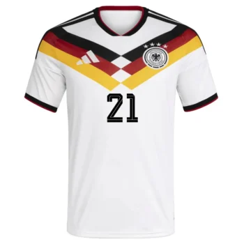 GUNDOGAN NO.21 Camiseta Primera Alemania 2026-Versión Jugador_1