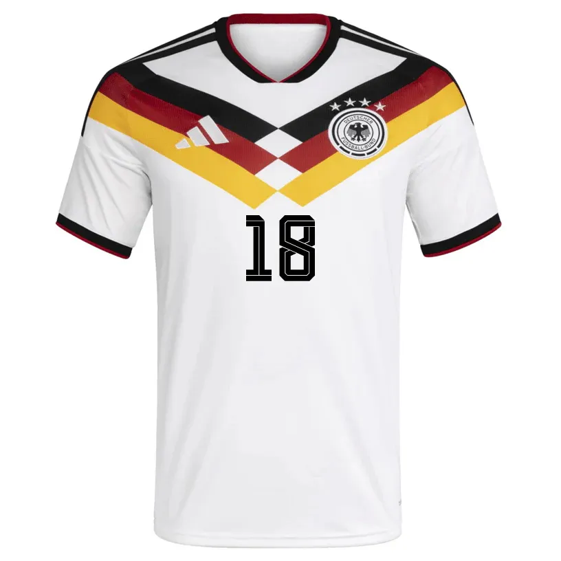 HENRICHS NO.18 Equipacion Alemania Primera 2026-Versión Jugador_1 HENRICHS NO.18 Camiseta Primera Alemania 2026-Versión Jugador_1