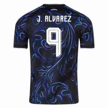 J.ALVAREZ NO.9 Camiseta Segunda Argentina 2026-Versión Jugador