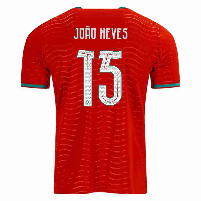 JOÃO NEVES NO.15 Camiseta Primera Portugal 2026-Versión Jugador JOÃO NEVES NO.15 Camiseta Primera Portugal 2026-Versión Jugador