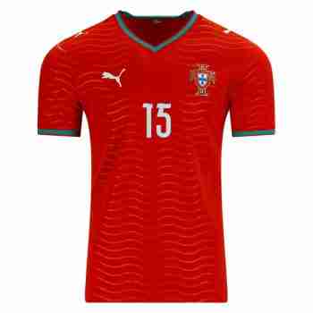 JOÃO NEVES NO.15 Camiseta Primera Portugal 2026-Versión Jugador_1