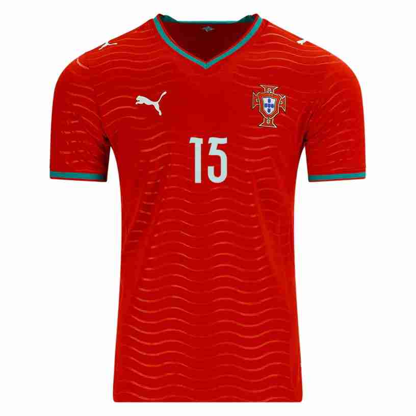 JOÃO NEVES NO.15 Camiseta Primera Portugal 2026-Versión Jugador_1 JOÃO NEVES NO.15 Camiseta Primera Portugal 2026-Versión Jugador_1