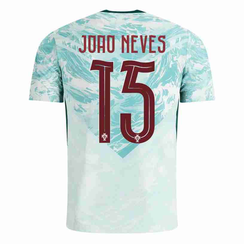 JOAO NEVES NO.15 Camiseta Segunda Portugal 2026-Versión Jugador JOAO NEVES NO.15 Camiseta Segunda Portugal 2026-Versión Jugador