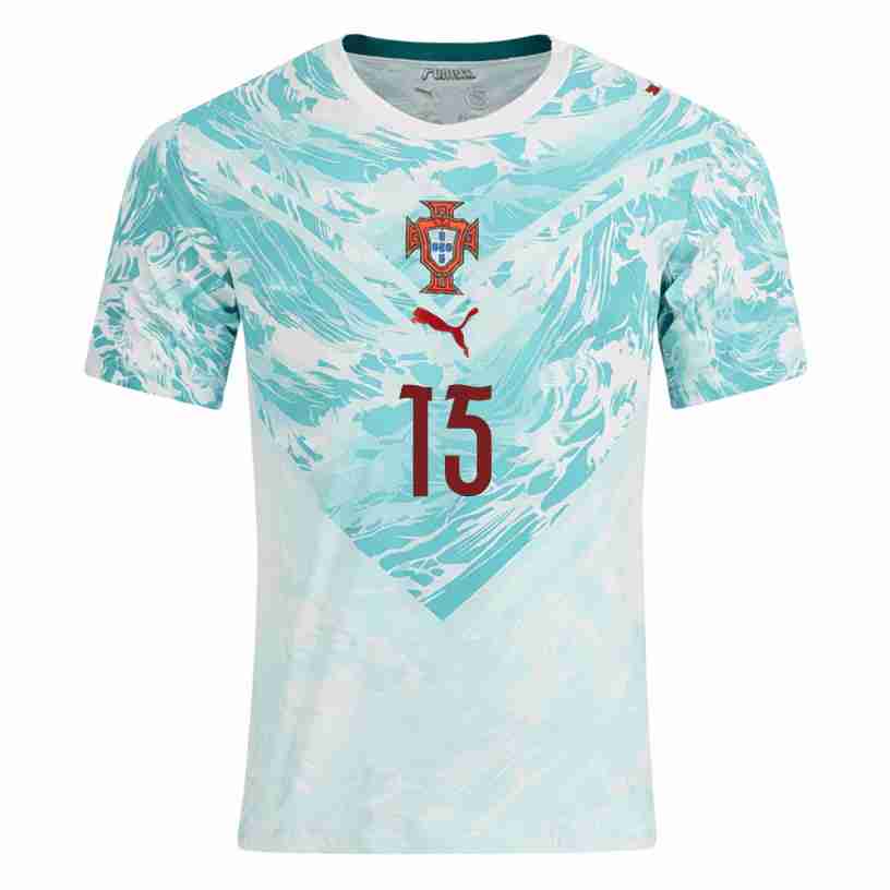 JOAO NEVES NO.15 Camiseta Segunda Portugal 2026-Versión Jugador_1 JOAO NEVES NO.15 Camiseta Segunda Portugal 2026-Versión Jugador_1