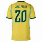JOAO PEDRO NO.20 Camiseta Primera Brasil 2026-Versión Jugador