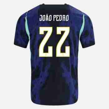 JOÃO PEDRO NO.22 Camiseta Segunda Brasil 2026-Versión Jugador