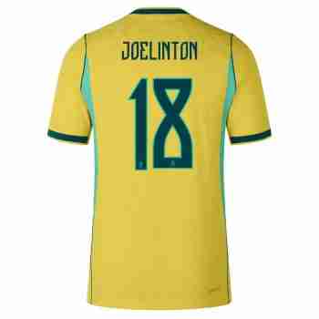 JOELINTON NO.18 Camiseta Primera Brasil 2026-Versión Jugador