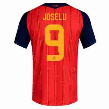 JOSELU NO.9 Camiseta Primera España 2026-Versión Jugador