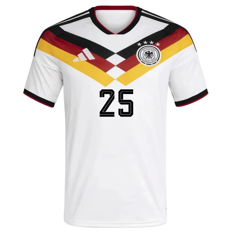 KOCH NO.25 Equipacion Alemania Primera 2026-Versión Jugador_1 KOCH NO.25 Camiseta Primera Alemania 2026-Versión Jugador_1