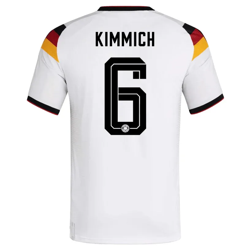 Kimmich NO.6 Equipacion Alemania Primera 2026-Versión Jugador Kimmich NO.6 Camiseta Primera Alemania 2026-Versión Jugador