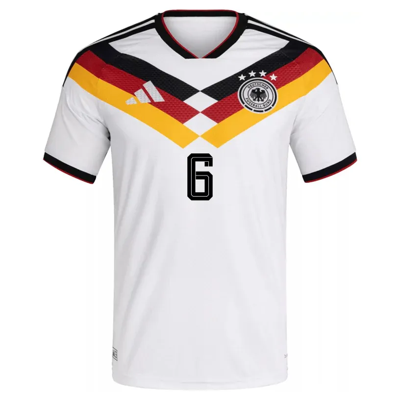 Kimmich NO.6 Equipacion Alemania Primera 2026-Versión Jugador_1 Kimmich NO.6 Camiseta Primera Alemania 2026-Versión Jugador_1