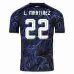L.MARTINEZ NO.22 Camiseta Segunda Argentina 2026-Versión Jugador