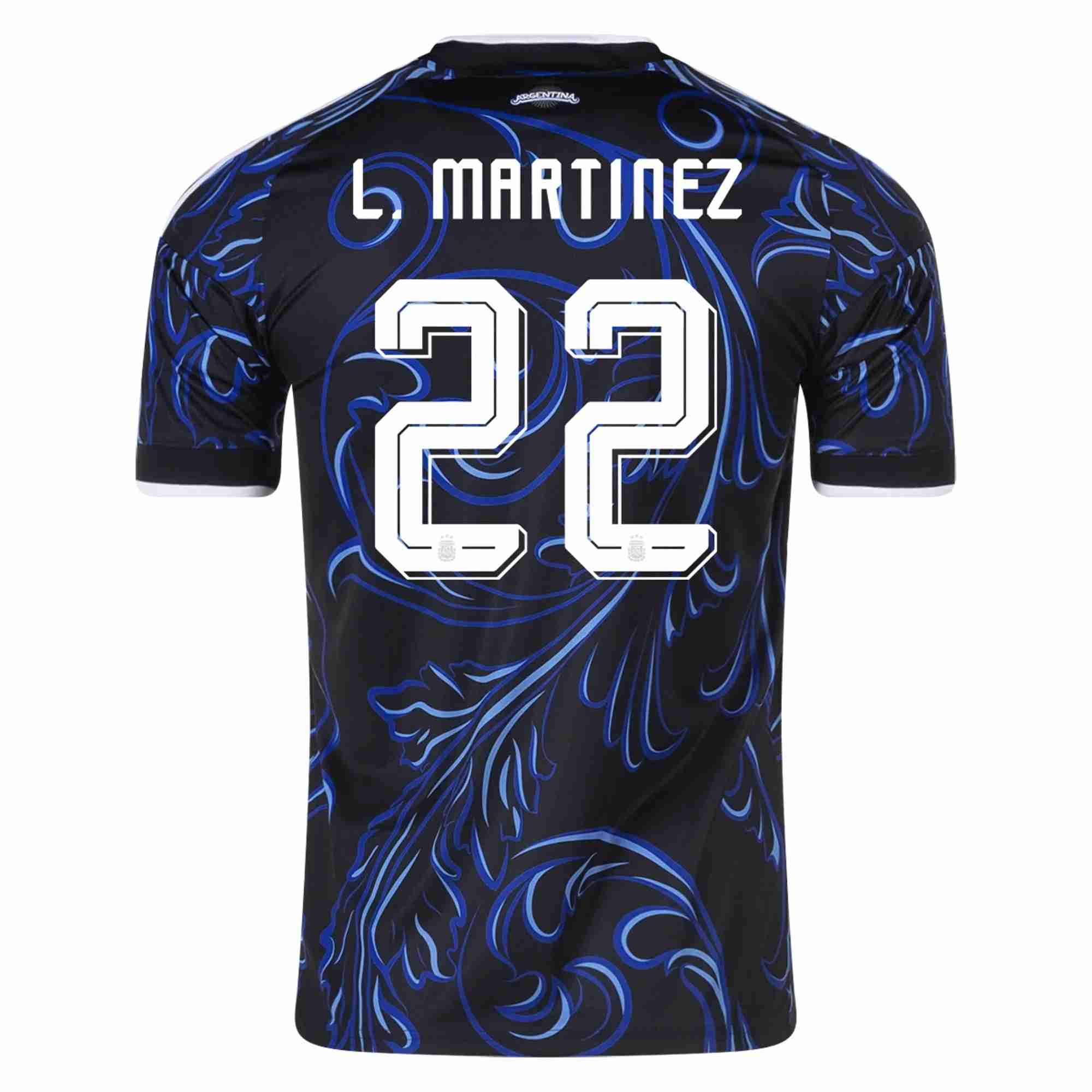 L.MARTINEZ NO.22 Camiseta Segunda Argentina 2026-Versión Jugador L.MARTINEZ NO.22 Camiseta Segunda Argentina 2026-Versión Jugador