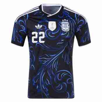 L.MARTINEZ NO.22 Camiseta Segunda Argentina 2026-Versión Jugador_1