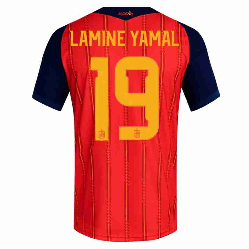 LAMINE YAMAL NO.19 Camiseta Primera España 2026-Versión Jugador LAMINE YAMAL NO.19 Camiseta Primera España 2026-Versión Jugador