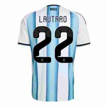 LAUTARO NO.22 Camiseta Primera Argentina 2026-Versión Jugador