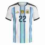 LAUTARO NO.22 Camiseta Primera Argentina 2026-Versión Jugador