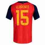 LLORENTE NO.15 Camiseta Primera España 2026-Versión Jugador