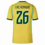 LUIZ HENRIQUE NO.26 Camiseta Primera Brasil 2026-Versión Jugador