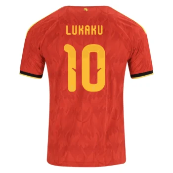 LUKAKU NO.10 Camiseta Primera Belgica 2026-Versión Jugador