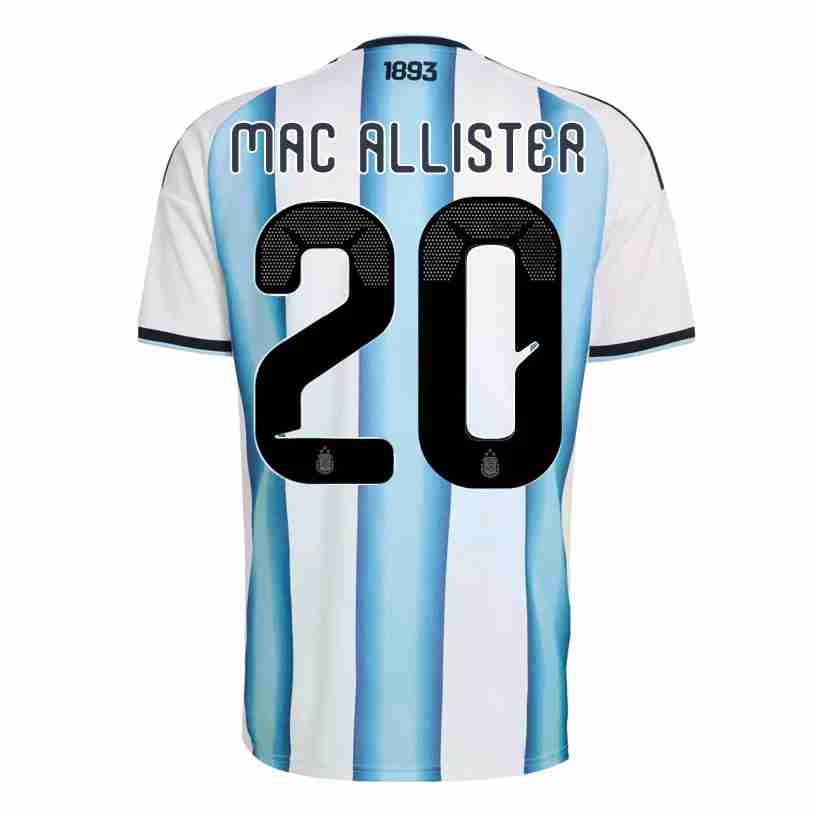 MAC ALLISTER NO.20 Camiseta Primera Argentina 2026-Versión Jugador MACALLISTER NO.20 Camiseta Primera Argentina 2026-Versión Jugador