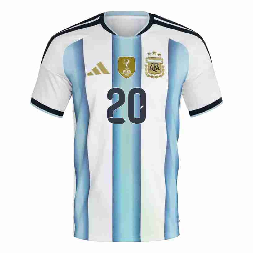 MAC ALLISTER NO.20 Camiseta Primera Argentina 2026-Versión Jugador_1 MACALLISTER NO.20 Camiseta Primera Argentina 2026-Versión Jugador_1