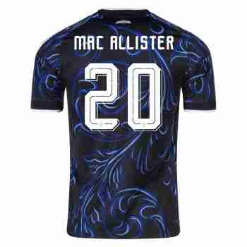 MAC ALLISTER NO.20 Camiseta Segunda Argentina 2026-Versión Jugador